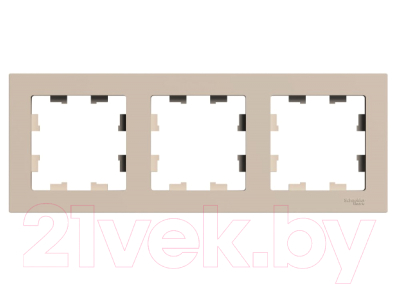 Рамка для выключателей и розеток Systeme (Schneider) Electric AtlasDesign ATN001203
