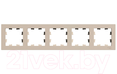 Рамка для выключателей и розеток Systeme (Schneider) Electric AtlasDesign ATN001205