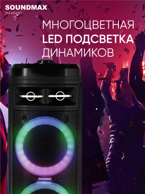 Портативная акустика SoundMax SM-MS4207 (черный)