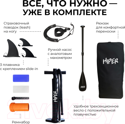 SUP-борд HIPER Octopus Mini / 0071