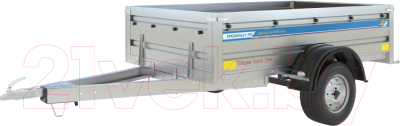 Прицеп для автомобиля Кремень Бизнес 2.25x1.3м - фото