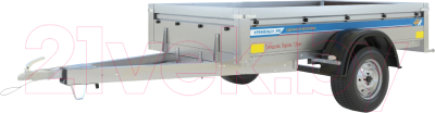 Прицеп для автомобиля Кремень Бизнес 2x1.3м - фото