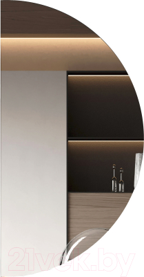 Зеркало Алмаз-Люкс ЗП-165 (с подсветкой) - фото