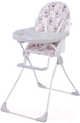 Стульчик для кормления Baby Boom Коала / 0002482-03 (серый) - фото