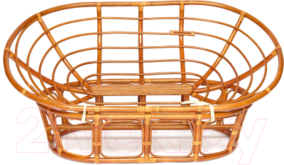 Кресло садовое Tetchair Mamasan 23/02 W без подушки (коньяк) - фото