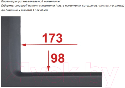 Переходная рамка Incar RSZ-N02