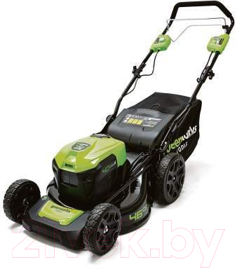 Газонокосилка аккумуляторная Greenworks GD40LM46SP 40V 46см / 2506807UG
