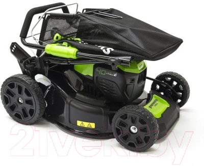 Газонокосилка аккумуляторная Greenworks GD40LM46SP 40V 46см / 2506807UG