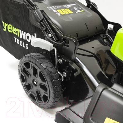 Газонокосилка аккумуляторная Greenworks GD40LM46SP 40V 46см / 2506807UG