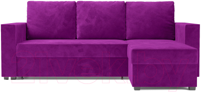 Диван угловой Mebel-Ars Рим (фиолетовый)