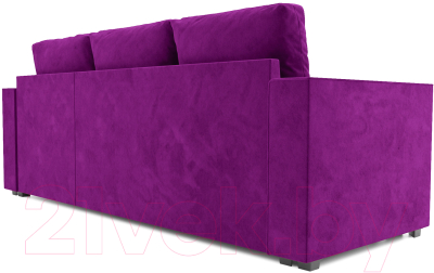 Диван угловой Mebel-Ars Рим (фиолетовый)