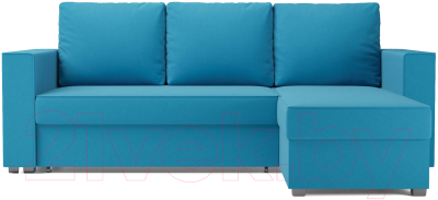 Диван угловой Mebel-Ars Рим (синий)