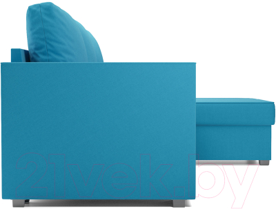Диван угловой Mebel-Ars Рим (синий)