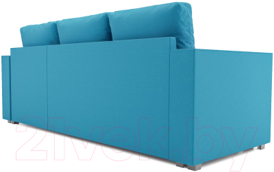 Диван угловой Mebel-Ars Рим (синий)