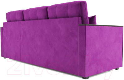 Диван угловой Mebel-Ars Техас (фиолетовый)