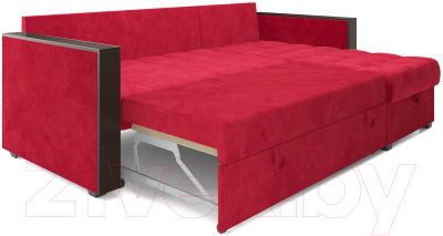 Диван угловой Mebel-Ars Техас (кордрой красный)