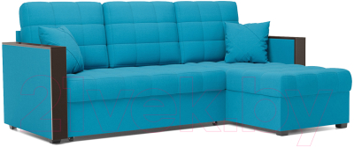 Диван угловой Mebel-Ars Техас (синий) - фото
