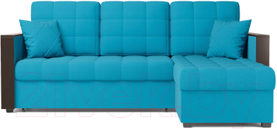 Диван угловой Mebel-Ars Техас (синий)