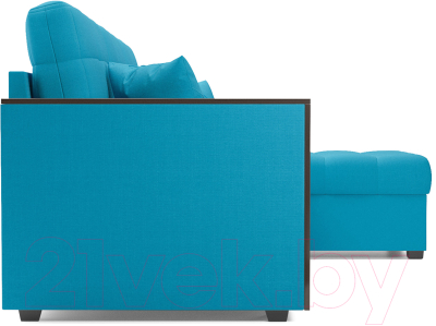 Диван угловой Mebel-Ars Техас (синий)