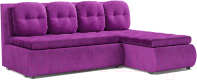 Диван угловой Mebel-Ars Кормак (фиолетовый) - фото