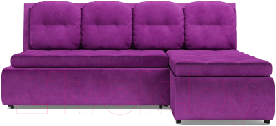 Диван угловой Mebel-Ars Кормак (фиолетовый)