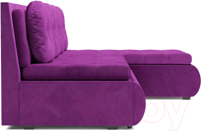 Диван угловой Mebel-Ars Кормак (фиолетовый)