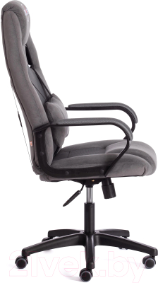 Кресло геймерское Tetchair Driver флок/ткань (серый/серый 29/TW-12)