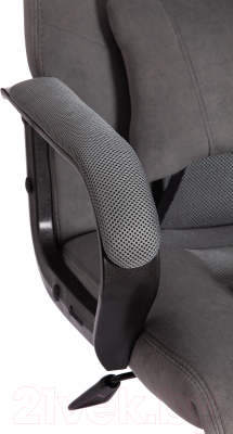 Кресло геймерское Tetchair Driver флок/ткань (серый/серый 29/TW-12)