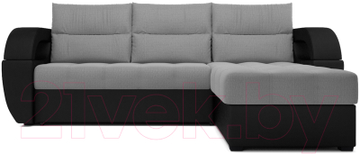 Диван угловой Mebel-Ars Мартин (рогожка серая)