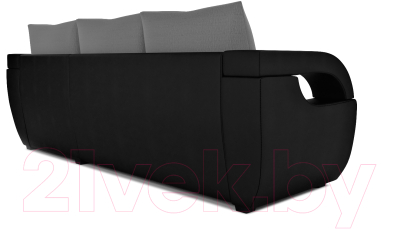 Диван угловой Mebel-Ars Мартин (рогожка серая)