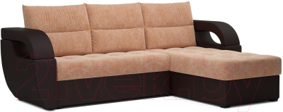 Диван угловой Mebel-Ars Мартин (кордрой бежевый) - фото