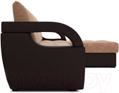 Диван угловой Mebel-Ars Мартин (кордрой бежевый)