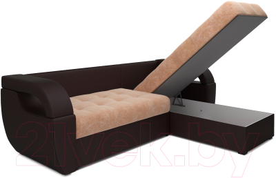 Диван угловой Mebel-Ars Мартин (кордрой бежевый)