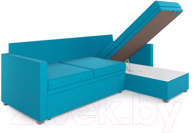 Диван угловой Mebel-Ars Париж (синий)