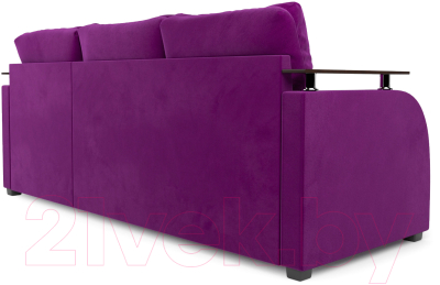Диван угловой Mebel-Ars Токио (фиолетовый)