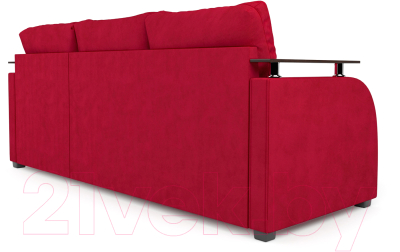 Диван угловой Mebel-Ars Токио (кордрой красный)
