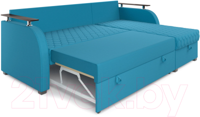 Диван угловой Mebel-Ars Токио (синий)