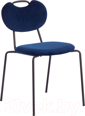 Стул Tetchair Danton металл/ткань (темно-синий) - фото