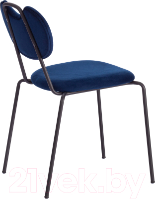 Стул Tetchair Danton металл/ткань (темно-синий)