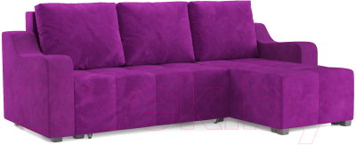 Диван угловой Mebel-Ars Берн (фиолетовый) - фото