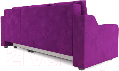 Диван угловой Mebel-Ars Берн (фиолетовый)