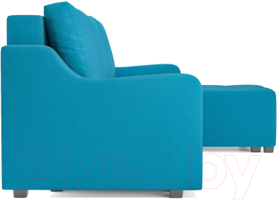 Диван угловой Mebel-Ars Берн (синий)