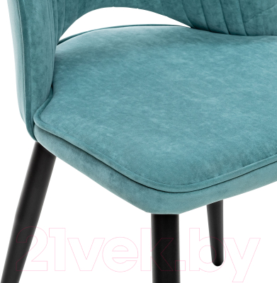 Стул Импэкс Leset Арман (черный/океан)