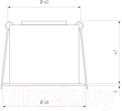 Точечный светильник Elektrostandard 7004 MR16 BK/GD