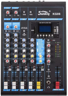 Микшерный пульт Soundking KG06 - фото