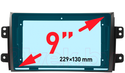 Переходная рамка Incar RSZ-FC512