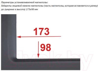 Переходная рамка Incar RLS-IS01