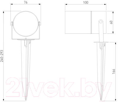 Прожектор Elektrostandard Landscape LED / 043 FL