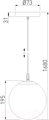 Потолочный светильник Elektrostandard Sfera H D200 / 35158/U