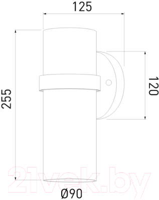 Бра уличное Elektrostandard Grin / 35000/D